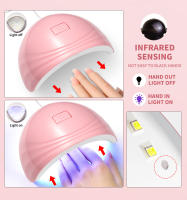 Lámpara LED Profesional Para Uñas 18LED Secado Rápido De Esmalte De Gel Para Salón De Uñas Con Fuente De Alimentación USB Material ABS Tamaño 16*13*8cm Peso 140g - details 3