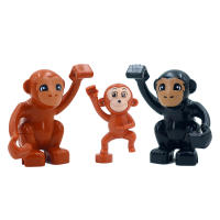 Bloques De Construcción Grandes Animales Y Dinosaurios Conjunto De Zoológico Compatible Con Bloques Duplo Juguetes Para Niños Regalo - details 18