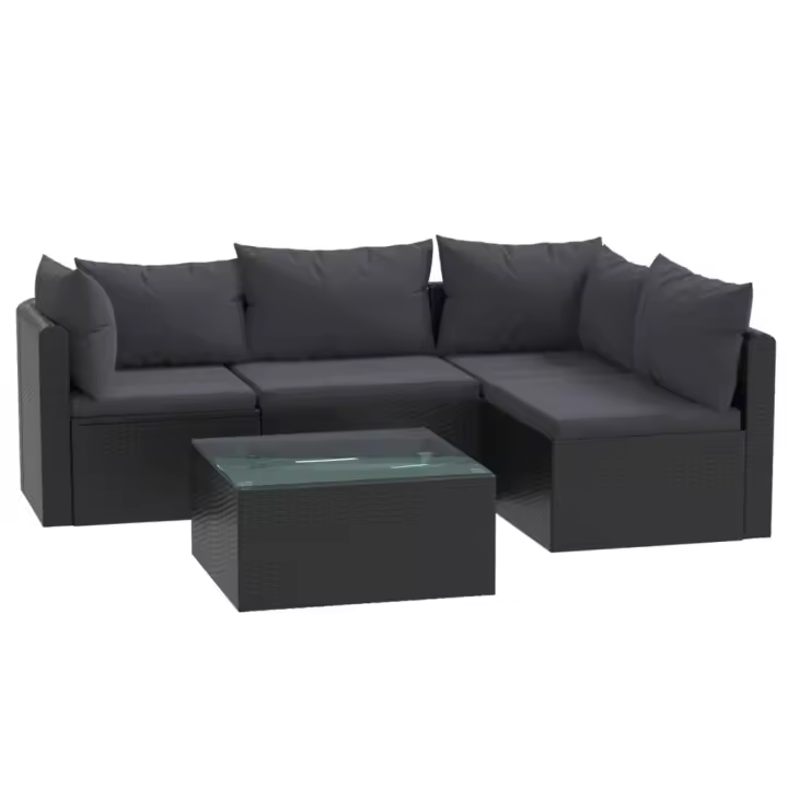 Set muebles de Jardín 5 piezas y muebles de jardín - 1