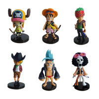 Set De 6 Figuras De Acción Anime One Piece Luffy PVC Modelo Coleccionable Decorativo Juguetes Para Niños Regalo De Cumpleaños - details 0