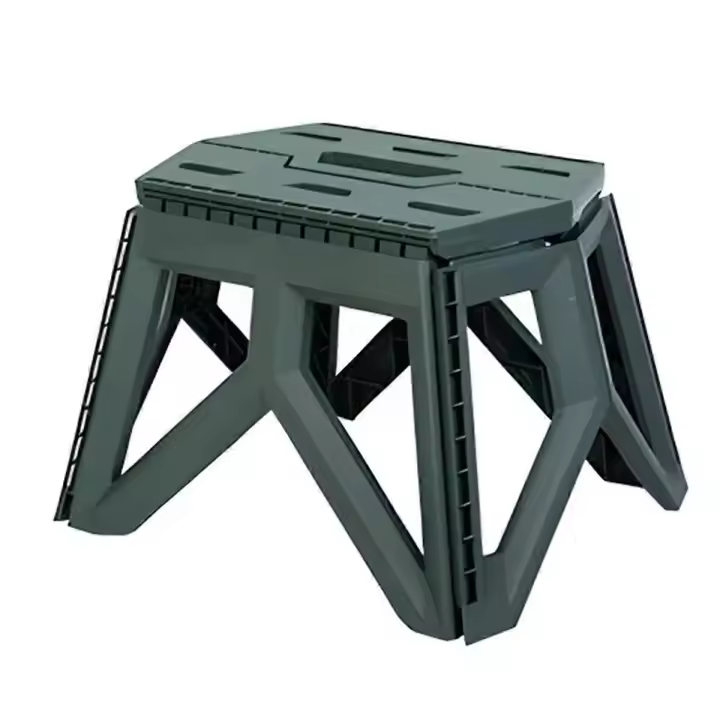 Taburete plegable portátil para actividades al aire libre-Silla de carga alta para acampar, pesca, Playa - 1