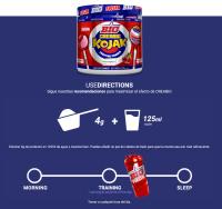 BIGQUALITY - CREABIG CREAPURE FIESTA Sabor kojak 250gr - Creatina con un sabor brutal - - details 4