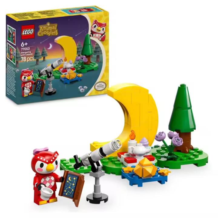 LEGO Animal Crossing 77053 Mirando las estrellas con Estela contiene 78 piezas - edad 6+ años 25L77053 - 1
