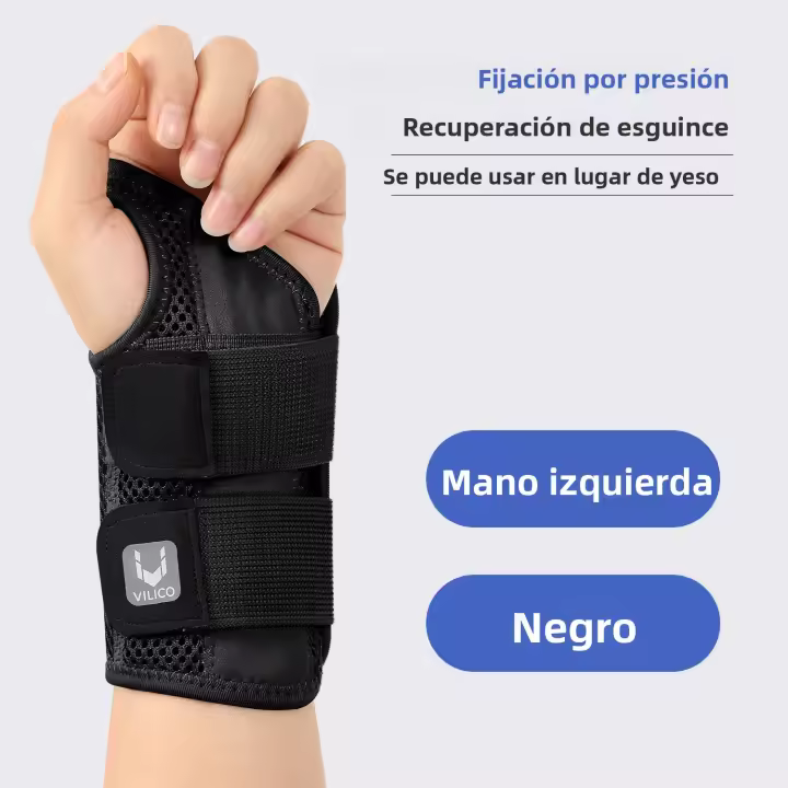 Guante De Apoyo Para Muñeca Con Doble Correa Ajustable Y Diseño Delgado Protección Contra Esfuerzos En Juntas De Dedos Y Tendón Sheath Para Adultos - 1