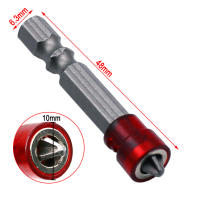 Broca De Destornillador Magnética 1/4 Pulgada PH2 Con Embozo Hexagonal Para Eléctricos Material De Acero Aluminio Antideslizante - details 2