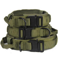Collar para Perros Policía/Militar - Hebilla Cobra + Nylon Antifricción | Uso en Entrenamiento, Senderismo y Seguridad - details 11
