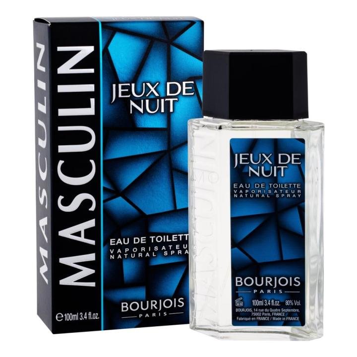 Bourjois Masculin Coffret: Jeux De Nuit Eau De Toilette Spray 100ml/3.3oz — oferta en Miravia