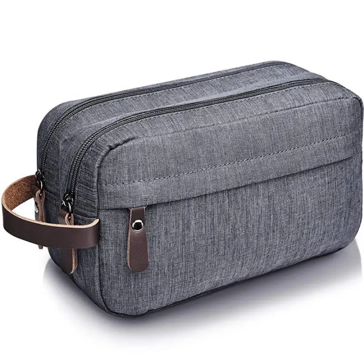 Bolso De Maquillaje Para Hombres Y Mujeres Calidad Superior Organizador De Viaje Impermeable Estuche De Almacenamiento Con Cierre De Cremallera - 1