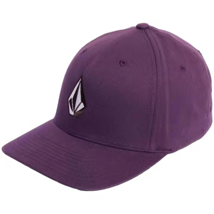 Gorra Volcom modelo Full Stone Flexfit Hat para hombre en color morado - 1