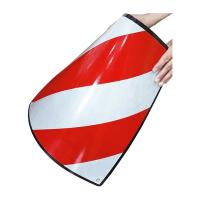 Placa Reflectante para Carga Sobresaliente y Portabicicletas,Señal Reflectante Flexible en ABS,Apta para Coche, Remolque, Furgoneta y Vehículos con Mercancía Saliente 40x40cm - details 3