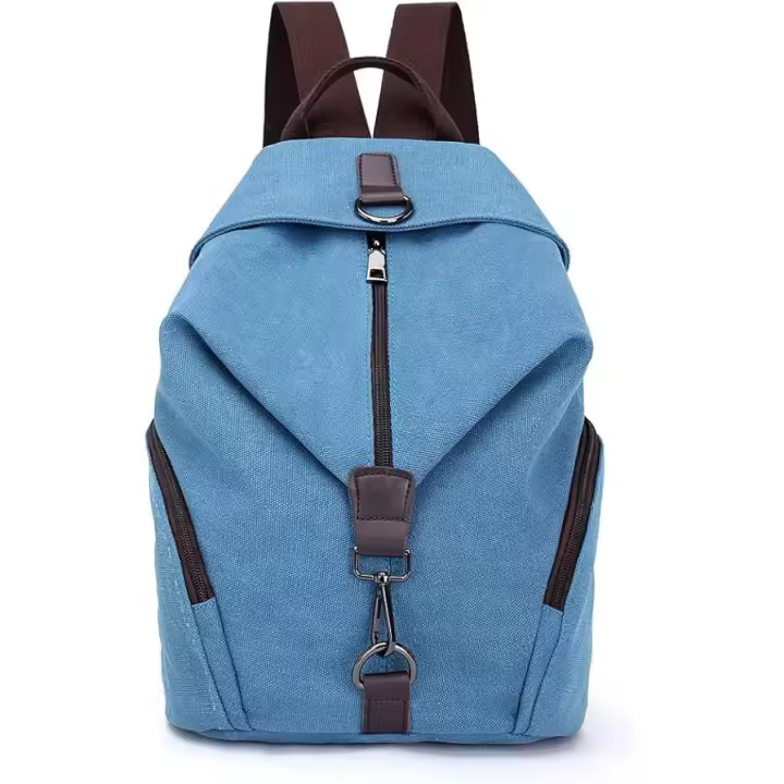 Mochila Bolso Casual Lona para Señora Viaje Gran Capacidad Informal Bolsa Mochila Mujer para Vacaciones Camping Viajes Senderismo - 1