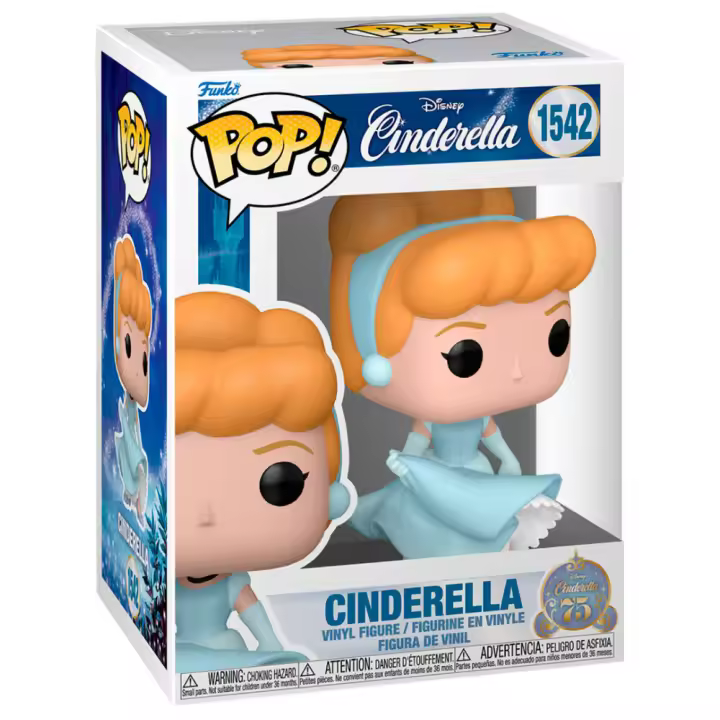 Figura Pop Disney Cenicienta - Cenicienta-Figura de Vinilo Coleccionable - Idea de Regalo- Mercancia Oficial - Juguetes para Niños y Adultos - Movies Fans - Muñeco para Coleccionistas y Exposición - 1