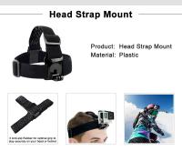 Accesorios Para GoPro Set De Montura Negra Compatible Con Hero13 12 11 10 9 8 7 6 5 4 3 Para Cámara De Acción Yi 4k Mijia Sjcam - details 8