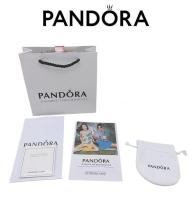 Pandora-Pulsera Deslizante con Brill rosa y transparente-Plata de ley - details 3
