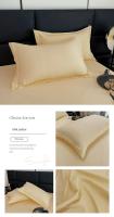 Funda De Cojín Decorativa Estilo Envelope 2pcs/1pc Color Blanco Gris Caqui Sólido Para Hogar Y Cuerpo Tamaño 48x74cm - details 2