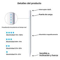 Stylus Universal Para Tabletas Con Estuche De Lápiz Compatible Con Android Apple Windows iPad Phablet Accesorio Para iPad Sin Bluetooth - details 3