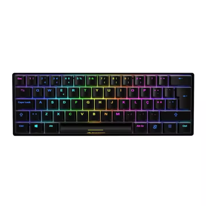 Teclado gaming sharkoon skiller sgk50 s4 kailh red negro portugues - 1