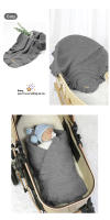 Manta Bebé Reversible 90*70cm Tejida Para Niños Y Niñas Recién Nacidos Funda Para Sillín De Coche Suave Y Cálida Para Dormir - details 11