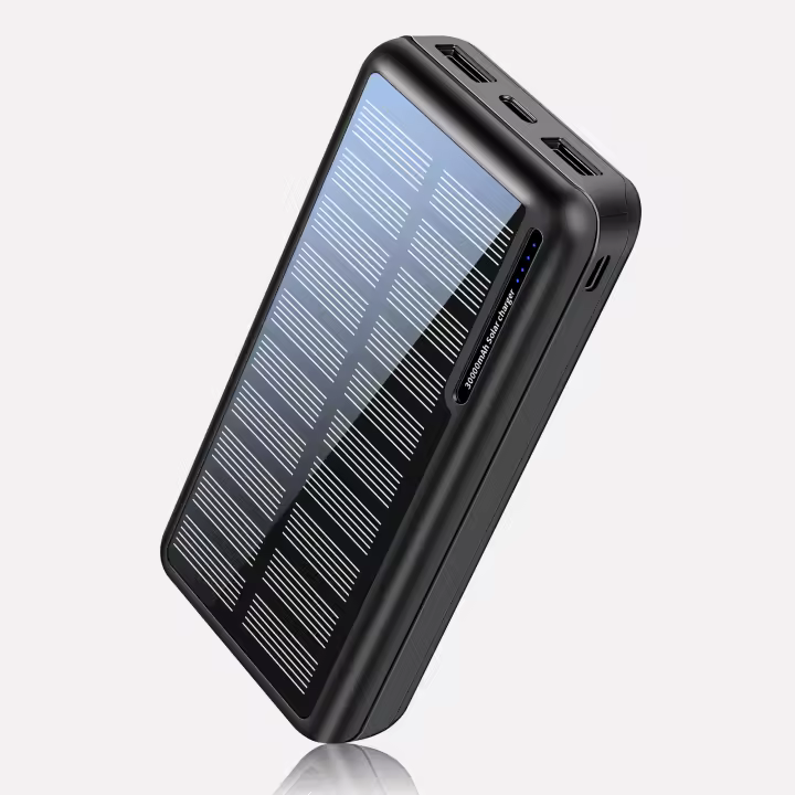 Batería externa externa de 30000 mAh, carga rápida, batería externa para teléfono móvil, cargador portátil de 2 puertos para iPhone, Samsung, Huawei, iPad, etc. - 1