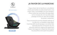 MS BabyWorld MILOS | Silla de coche I-Size Grupo 0/1/2/3, 40-150cm | Isofix y Top Tether Desde nacimiento hasta los 12 años–0–36kg | A contramarcha hasta los 18kg | Giratoria 360º Universal - details 3