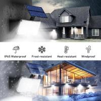 Lámpara Solar Exterior Con Sensor De Movimiento 234LED Luz De Seguridad Impermeable Para Jardín Y Garage Modos Múltiples Luz De Pared Solar Moderna - details 5