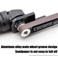 Accesorio Modificado Para Motosierra Ángulo 6/10PCS Sander De Cinta Para Trabajar Madera Pulir Y Cortar Polvo Compatible Con 100/115/125 Motosierra - details 3