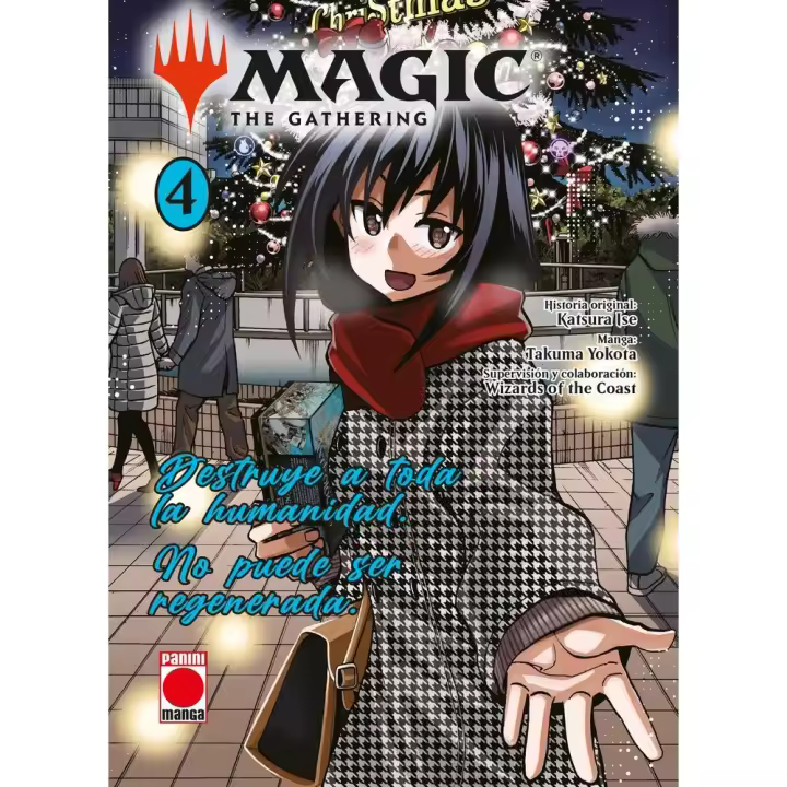 Libro MAGIC THE GATHERING 4 DESTRUYE A TODA LA HUMANIDAD NO PUEDE Editorial PANINI COMICS - 1