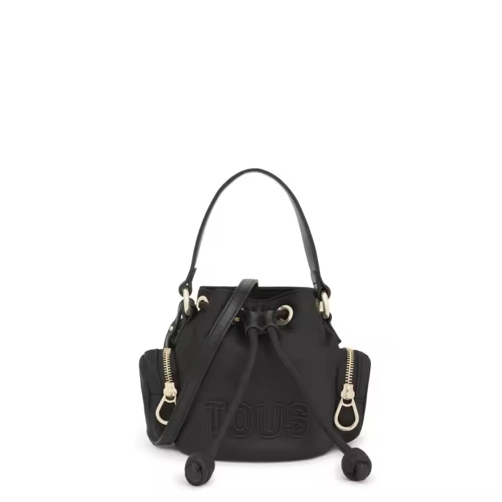 Mini bolso Tous bombonera Roomy negra     ORIGINAL con garantía y packaging oficiales de la firma - 1