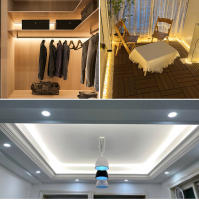 Tira De LED COB Neon 24V 10M Con Control Remoto RF Dimmable 320 LEDs/m Flexible Para Decoración De Jardín Luz De Tubo De Cinta - details 11