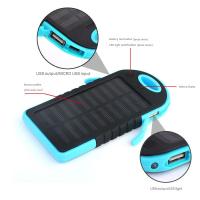 Banco de Energía Solar Multifunctional de Doble Función de Carga with Antorcha de 4 Modos y Luz UV Cargador Portátil para Smartphone - details 6