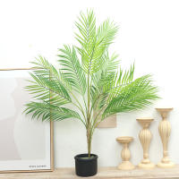 Kahaul Hoja De Palma Artificial Grande 60-125CM Ramo De Árbol Tropical Para Decoración De Hogar Jardín Y Navidad Material Plástico - details 4