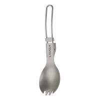 Lixada Juego De Cocina Ultraligero De Titanio 300ml/350ml/420ml/550ml/650ml/750ml Con Cuchara Plegable Para Camping Incluye Vaso Y Comedor - details 43