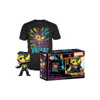 Funko Venom Black Light Pop and Tee Camiseta Talla  Pop Vinyl figura Marvel 869 - details 0