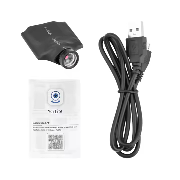 Cámara IP WIFI Inalámbrica 1080P HD Micro Cámara De Seguridad Doméstica Con Deteción De Movimiento Visión Remota USB Compatible Con MicroSD TF - 1