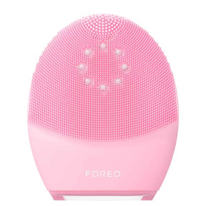 FOREO LUNA 4 plus - Cepillo de limpieza facial  - Terapia de luz infrarroja cercana + terapia de luz LED roja - Limpieza facial profunda - Dispositivo de microcorriente antiedad - Piel normal, sensible - 1
