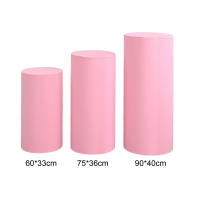 3Pcs Cubiertas Para Pedestal De Cilindro Para Decoración De Mesas De Postres Para Bodas Agradecimientos Cumpleaños Fiesta - details 14