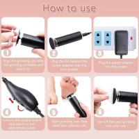 Nuevo molinillo Eléctrico para pies para eliminación de Piel Muerta, pulidor automático de pies y máquina de pedicura \ nrectificadora de Pies - details 2