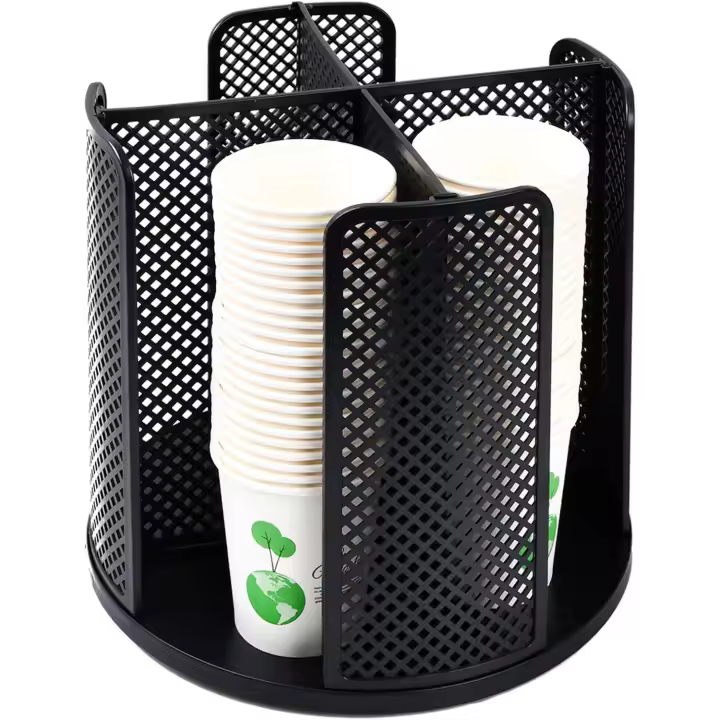 Portavacos de Papel Organizador de Taza de café para cafetería Oficina Cocina - 1