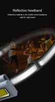 Lámpara Frontal Multifuncional LED Portátil Con Carga Magnética Luz De Ropa Para Correr Luz Fuerte De Silicona Para Trabajo - details 7