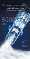 Aspiradora Portátil Eléctrica Sin Cable 8500Pa Potente Limpiador De Pisos Para El Hogar Y El Coche Elimina Motos Y Polvo - details 10