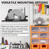 Soporte Ajustable Para Muela De Angulo Conversor De Herramienta De Trabajo Con Base Para Circular Saw Soporte Para Corte De Madera - details 2