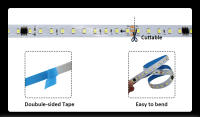 Tira De LED 24V Con Sensor De Movimiento PIR Y Controlador De Carril Para Efecto Pursuit WS2811 2 En 1 Flujo De Agua 10M - details 7