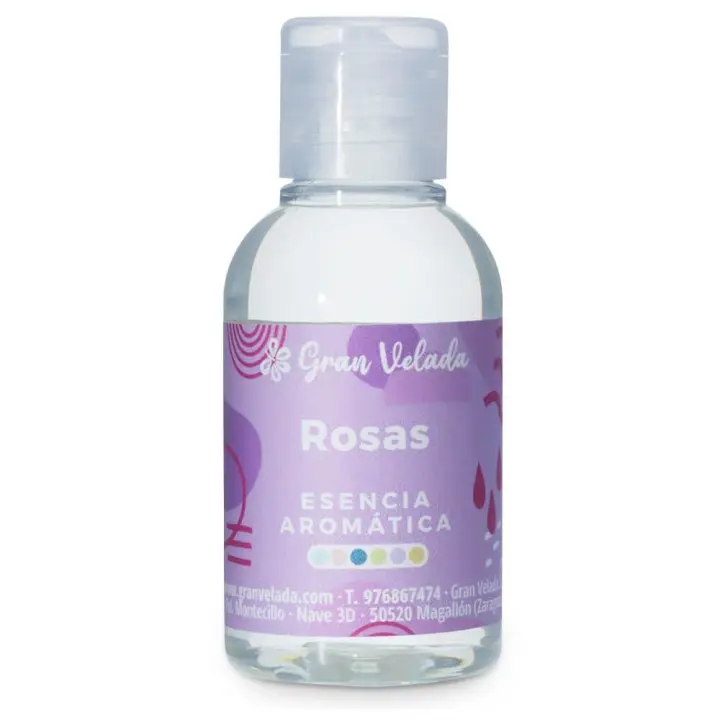 Esencia Aromática de Rosas | Aroma Floral y Delicado para Jabones, Cremas y Velas | Ideal para Creaciones DIY | 50 ml - 1