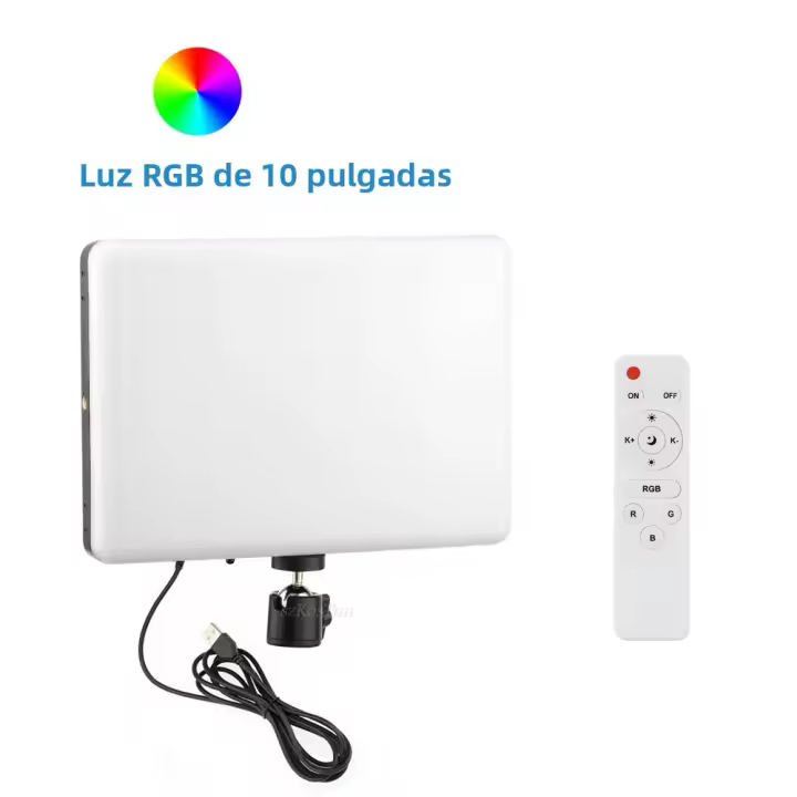 Kit De Iluminación Fotografía Y Video LED RGB Con Trípode Para Fotografía En Estudio Y Transmisiones En Vivo YouTube - 1