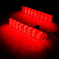 Lámpara De Freno Trasera LED Roja Para Nissan Juke Murano Sentra Quest Infiniti FX35 FX37 F50 QX70 Reflector De Parachoques Instalación Directa Reemplazo Útil Para Coches - details 6