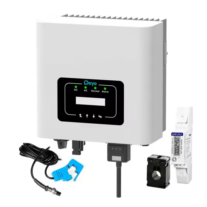 Plusenergy - Inversor solar Deye Sun-3K-G 3000W Monofásico Inyección a Red Vertido Cero - 1