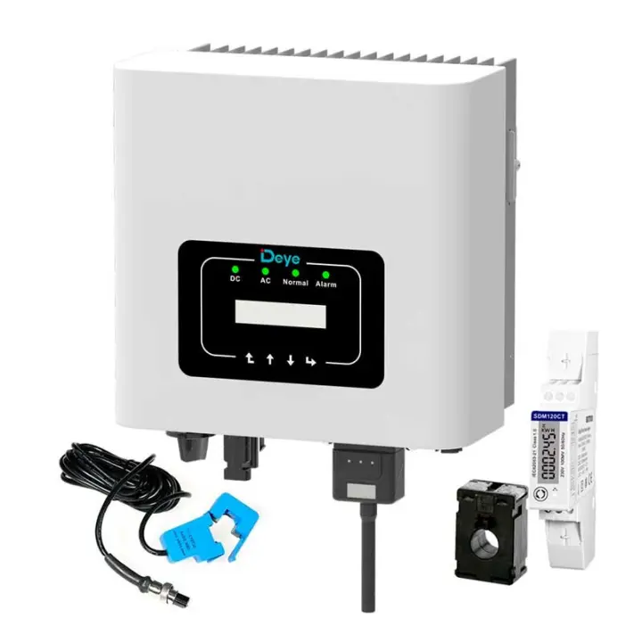 Plusenergy - Inversor solar Deye Sun-3K-G 3000W Monofásico Inyección a Red Vertido Cero - 1