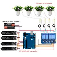 Juego De Riego Automático Para Flores 4-Maneras DIY Dispositivo De Riego Para Jardín Sin Químicos De Origen China - details 0