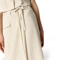 Falda Pareo Marita Tiffosi - Elegancia en Arena Blanca - details 3