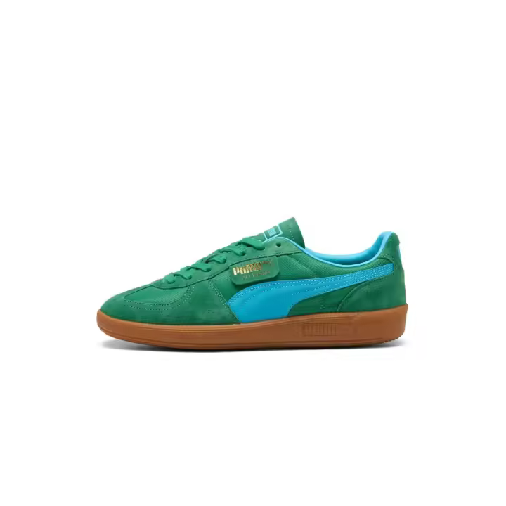 Zapatillas Puma Palermo Vintage Update Hombre Verde - 1